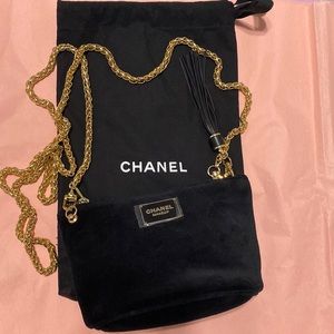 Authentic new CHANEL make up pouch